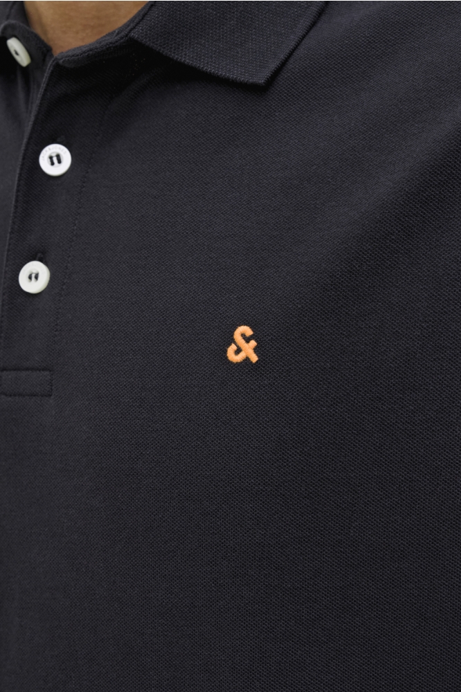 JJEPAULOS POLO SS NOOS 12136668 Black.Classic